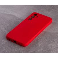 Силиконовый чехол SOFT Silicone Case для Samsung S23 (без лого) красный