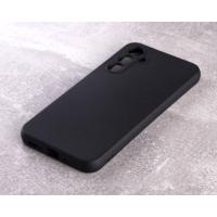 Силиконовый чехол SOFT Silicone Case для Samsung S23 (без лого) черный