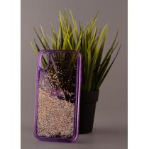 Силиконовый чехол AQUARIUM для iPhone XR фиолетовый