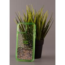 Силиконовый чехол AQUARIUM для iPhone 12 зеленый