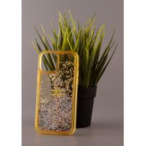 Силиконовый чехол AQUARIUM для iPhone 12 Pro Max желтый