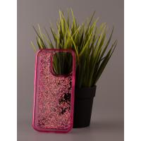 Силиконовый чехол AQUARIUM для iPhone 14 Pro розовый