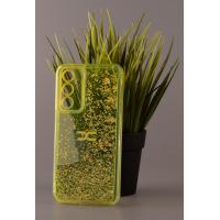 Силиконовый чехол AQUARIUM для Samsung A34 желтый