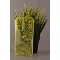 Силиконовый чехол AQUARIUM для Samsung A34 желтый