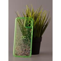 Силиконовый чехол AQUARIUM для Xiaomi Redmi A2 зеленый