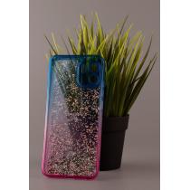 Силиконовый чехол AQUARIUM для Xiaomi Redmi A2 синий/розовый