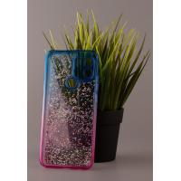 Силиконовый чехол AQUARIUM для Xiaomi Redmi A2 Plus синий/розовый