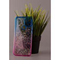 Силиконовый чехол AQUARIUM для Xiaomi Redmi A2 Plus синий/розовый