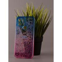 Силиконовый чехол AQUARIUM для Xiaomi Redmi A2 Plus синий/розовый