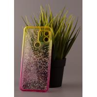 Силиконовый чехол AQUARIUM для Xiaomi Redmi A2 Plus желтый/розовый