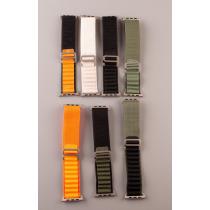 Ремешок для Apple Watch "Alpine Loop" 42/44/45/49 мм зеленый/черный