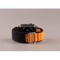 Ремешок для Apple Watch "Alpine Loop" 42/44/45/49 мм оранжевый/черный
