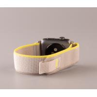 Ремешок для Apple Watch "Nylon" 38/40/41 мм серый/желтый