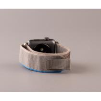 Ремінець для Apple Watch "Nylon" 42/44/45/49 мм сірий/синій