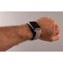 Ремінець для Apple Watch "Nylon" 42/44/45/49 мм сірий/синій