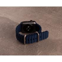 Ремінець для Apple Watch "Ocean Band" 42/44/45/49 мм темно-синій
