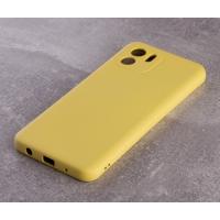 Силиконовый чехол SOFT Silicone Case для Xiaomi Redmi A1/A2 (без лого) лимонный