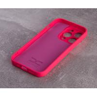Силіконовий чохол SOFT Silicone Case для телефону iPhone 14 Pro (без лого) малиновий