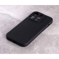 Силиконовый чехол SOFT Silicone Case для iPhone 14 Pro (без лого) черный