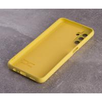 Силиконовый чехол SOFT Silicone Case для Samsung M13 4G (без лого) лимонный
