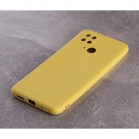 Силиконовый чехол SOFT Silicone Case для Xiaomi Poco C40 (без лого) лимонный