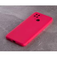 Силиконовый чехол SOFT Silicone Case для Xiaomi Poco C40 (без лого) малиновый