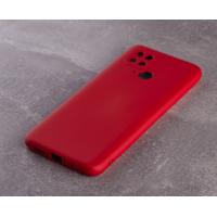 Силиконовый чехол SOFT Silicone Case для Xiaomi Poco C40 (без лого) красный