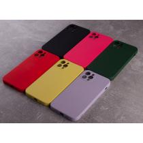 Силиконовый чехол SOFT Silicone Case для iPhone 12 Pro (без лого) лимонный