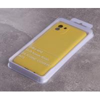Силиконовый чехол SOFT Silicone Case для Samsung A04 (без лого) лимонный