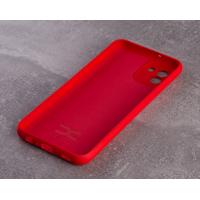 Силиконовый чехол SOFT Silicone Case для Samsung A04 (без лого) красный