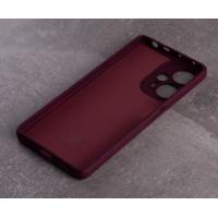 Силиконовый чехол SOFT Silicone Case для Xiaomi Poco F5 (без лого) бордовый