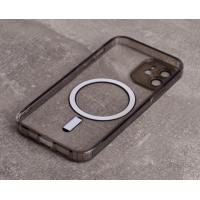 Силиконовый чехол SHADE PHONE с поддержкой MagSafe для iPhone 12 черный