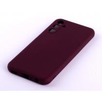 Силиконовый чехол SOFT Silicone Case для Samsung M34 5G (без лого) бордовый