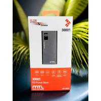 АКБ PowerBank MTL MT-4530 4USB/22,5W/PD/LED дисплей (30000mAh) белый