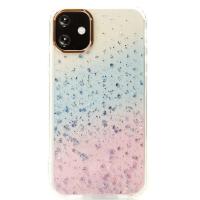 Акриловий чохол Confetti для iPhone 11 рожевий/синій
