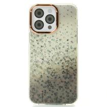 Акриловый чехол Confetti для iPhone 14 Pro Max черный