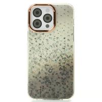 Акриловый чехол Confetti для iPhone 16 Pro Max черный