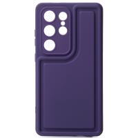 Чехол AIR SAC для Samsung S24 Ultra фиолетовый