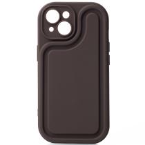 Чехол AIR SAC для iPhone 15 коричневый