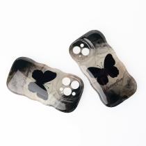 Чехол BUTTERFLY для iPhone 13 Pro Max черный