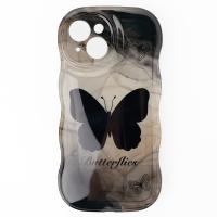 Чехол BUTTERFLY для iPhone 14 черный