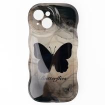 Чехол BUTTERFLY для iPhone 15 черный