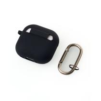 Чехол для Airpods 4 SOFT+Fiber black