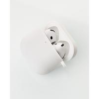 Чехол для Airpods 4 SOFT+Fiber white