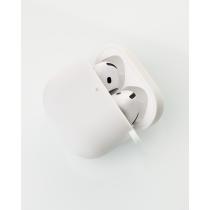 Чехол для Airpods 4 SOFT+Fiber white