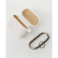 Чехол для Airpods 4 SOFT+Fiber white