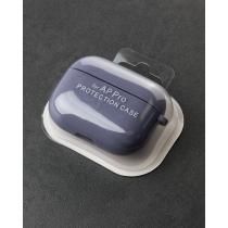 Чехол для Airpods Pro SOFT+Fiber grey lavender