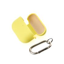 Чехол для Airpods Pro SOFT+Fiber shiny yellow