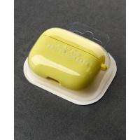 Чехол для Airpods Pro SOFT+Fiber shiny yellow