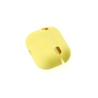Чехол для Airpods Pro SOFT+Fiber shiny yellow